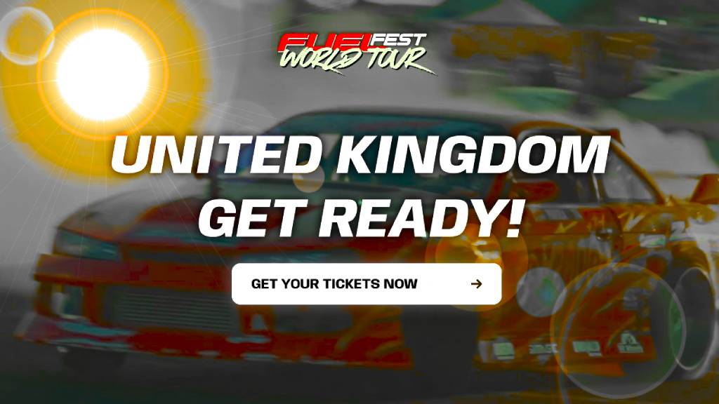 FuelFest Drifting and Car Show in the UK 2026... Get Ready