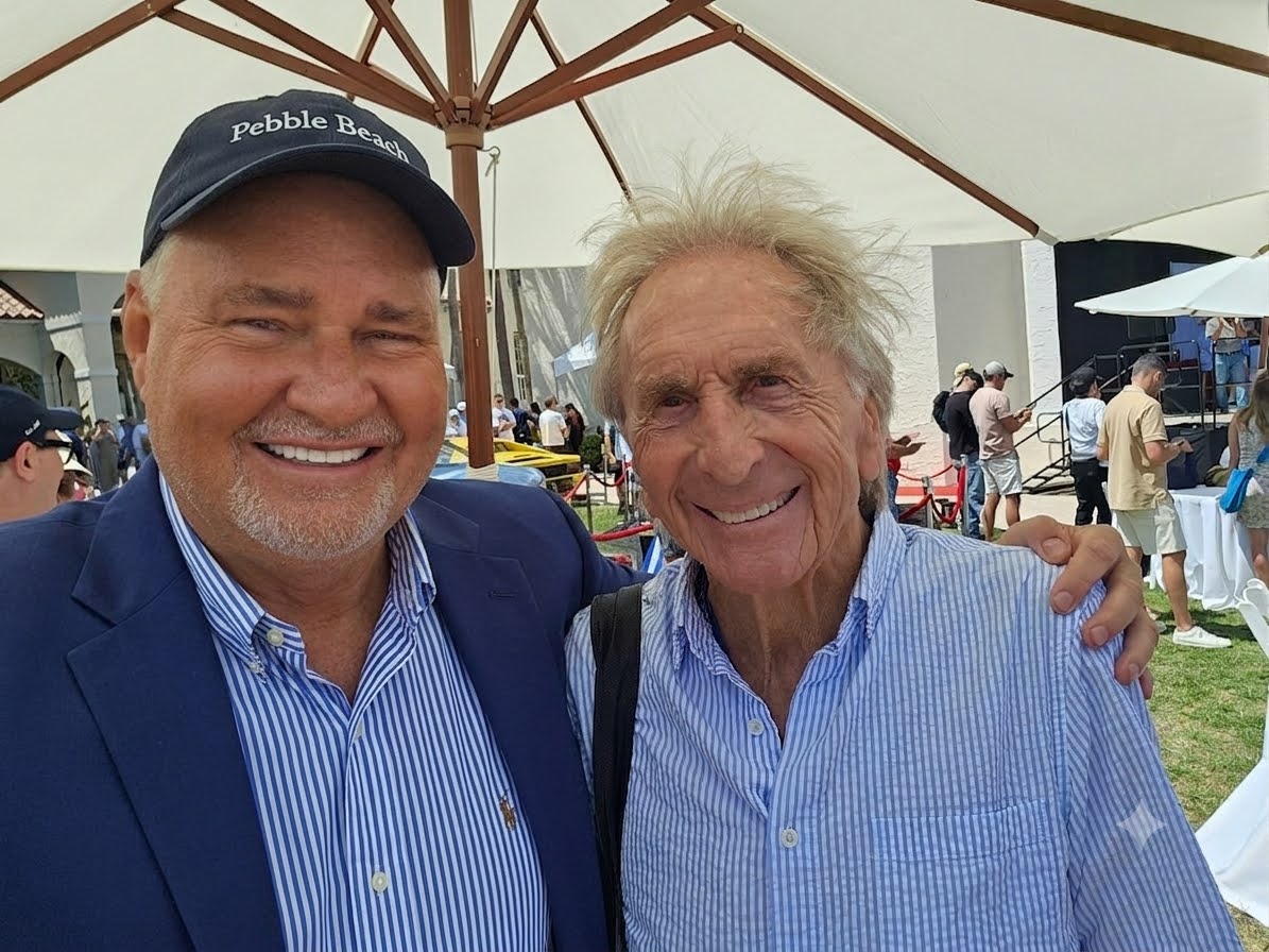 David Stoyka with Luigi Chinetti Jr.