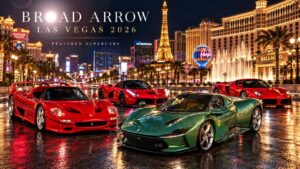 Broad Arrow Las Vegas Auction 2026 Features $20 Million Ferrari F50 and Rare Supercars