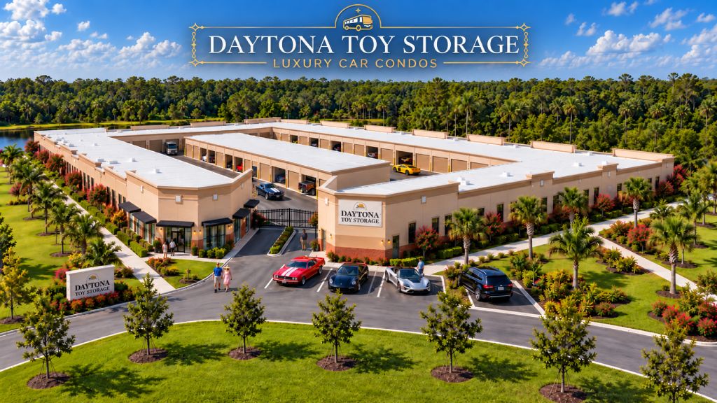 Daytona Toy Storage Brings Luxury Garage Condos to the Heart of Daytona’s Car Culture