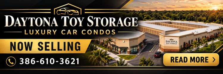 Daytona Toy Storage Luxury Car Condos and Vehicle Storage