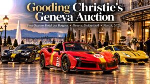 Gooding Christie's Geneva Auction Debuts at Four Seasons Hotel des Bergues