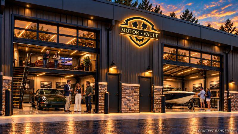 Motor-Vault is Expanding Its Luxury Private Car Condo Club Community to Lake Keowee, SC