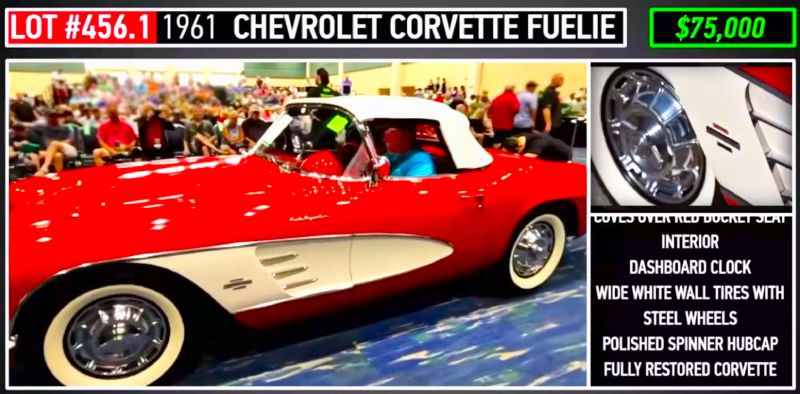 Corvette up for auction